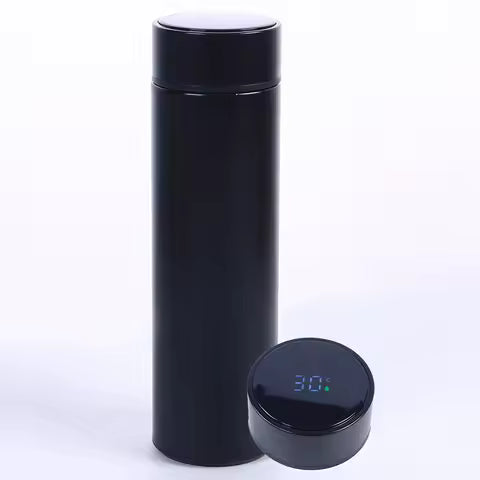 Botol Air Pintar dengan Tampilan Suhu LED &amp; Tea Infuser