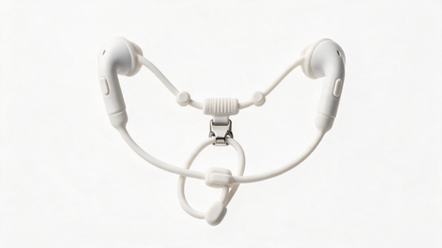 Anti-lost Silicone Cord Holder AirPods