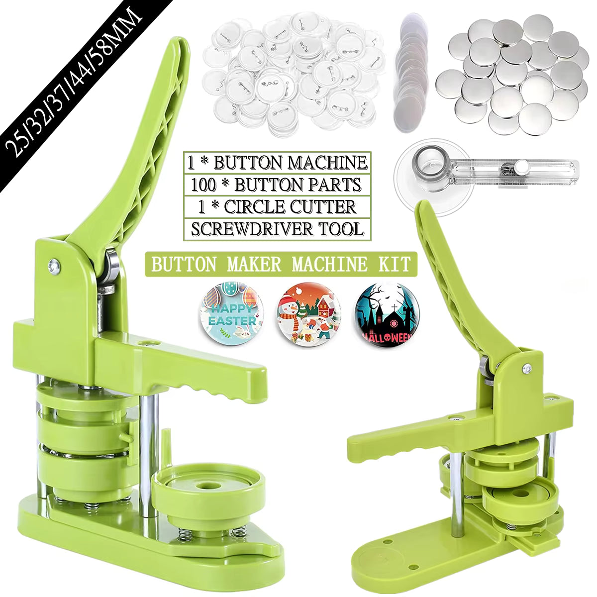 Badge Pin Button Maker Machine