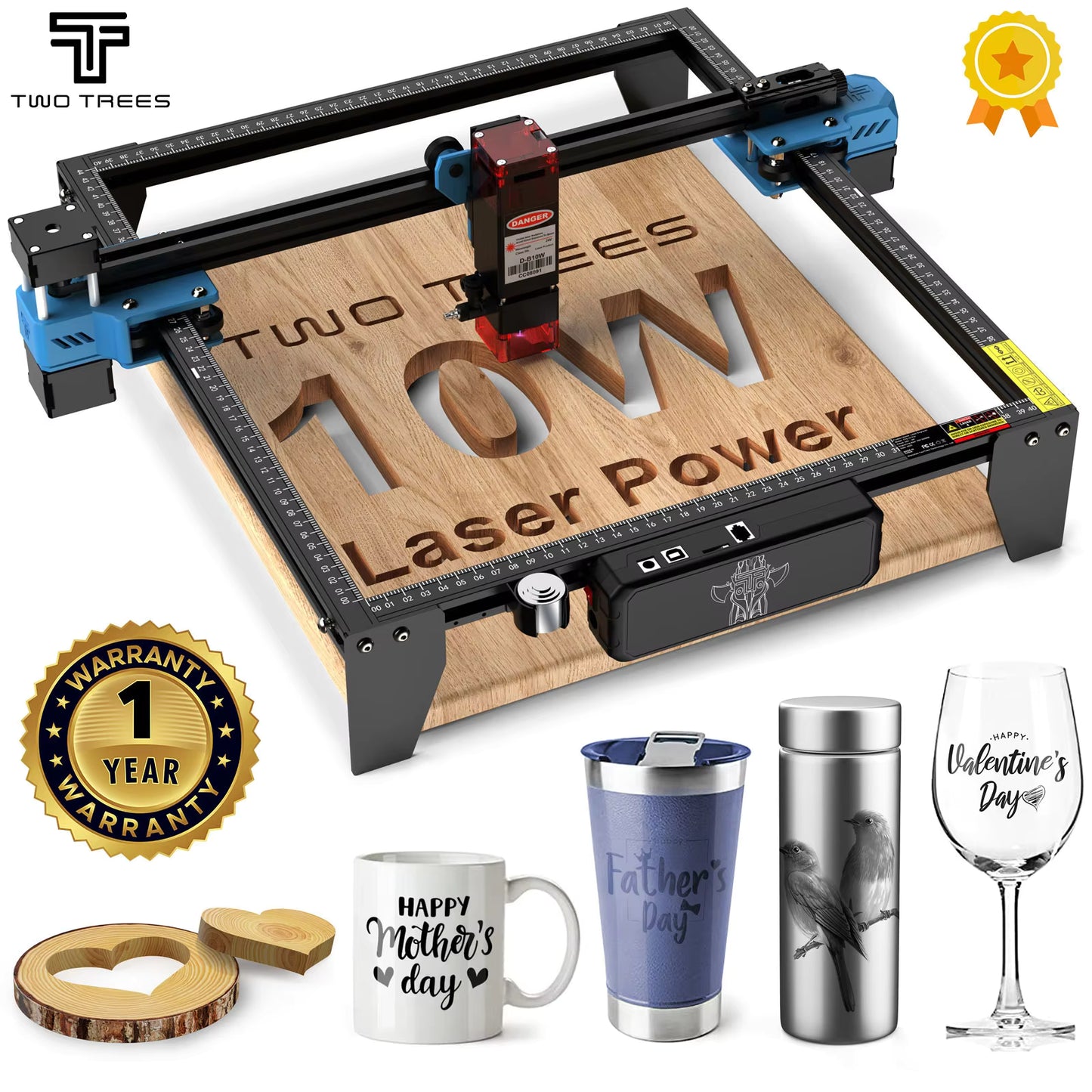 TwoTrees TTS-10 Pro 80W Laser Engraver